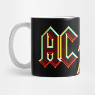 ACDC Retro Glowing Neon Mug